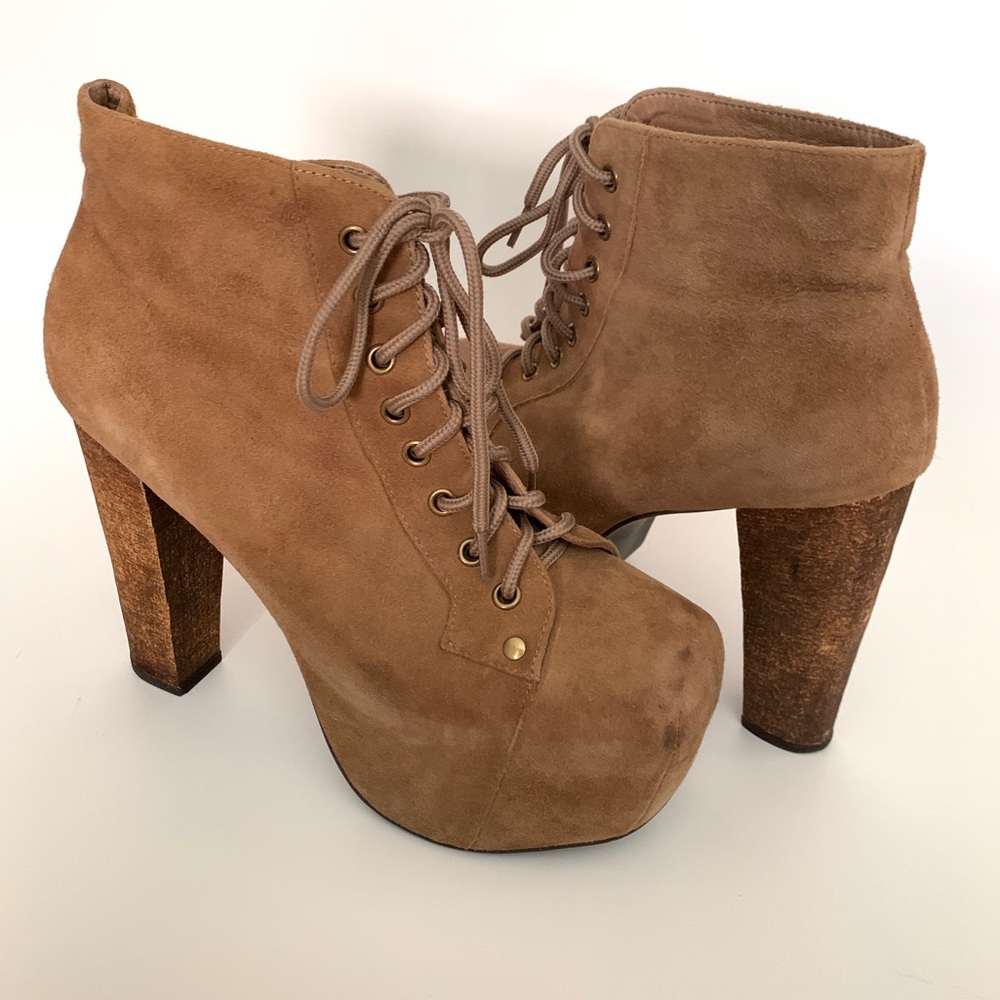 Jeffrey Campbell Lita Tan in size 7.5